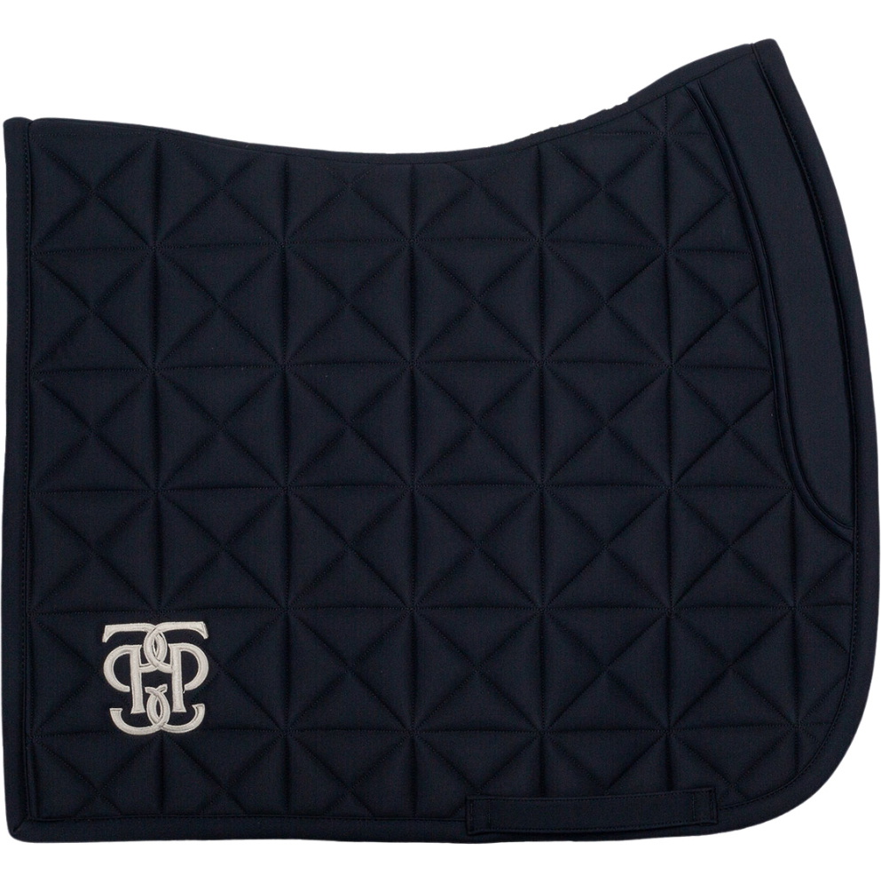 2025 PS Of Sweden Diamond Quilt Dressage Saddle Pad 1110-115-990 - Black